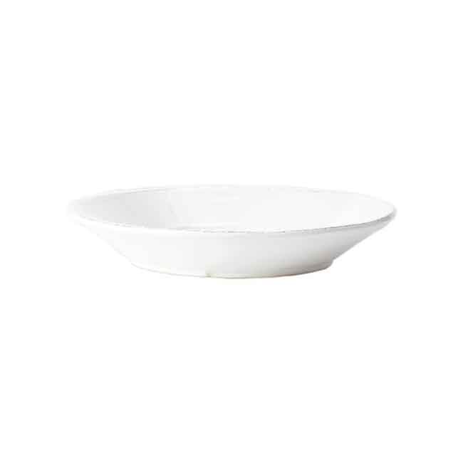 Product Vietri Lastra Melamine White Pasta Bowl