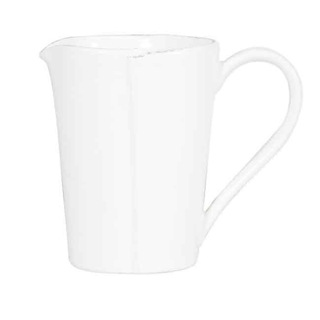 Product Vietri Melamine Lastra Pitcher - White