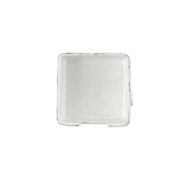 Vietri Melamine Lastra White Dinner Napkin Holder