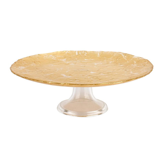 Product Vietri Moon Glass Cake Stand