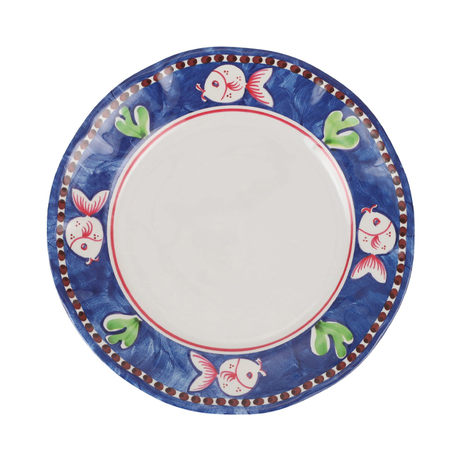 Vietri Campagna Melamine Dinner Plate | Pesce