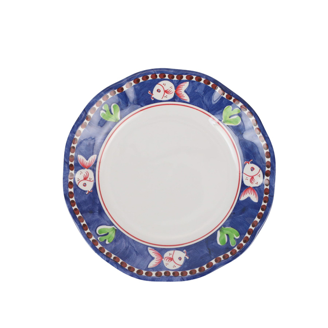 Product Vietri Campagna Melamine Salad Plate | Pesce