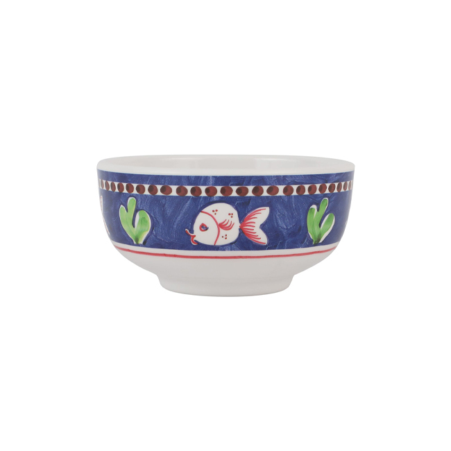 Product Vietri Campagna Melamine Cereal Bowl | Pesce - side