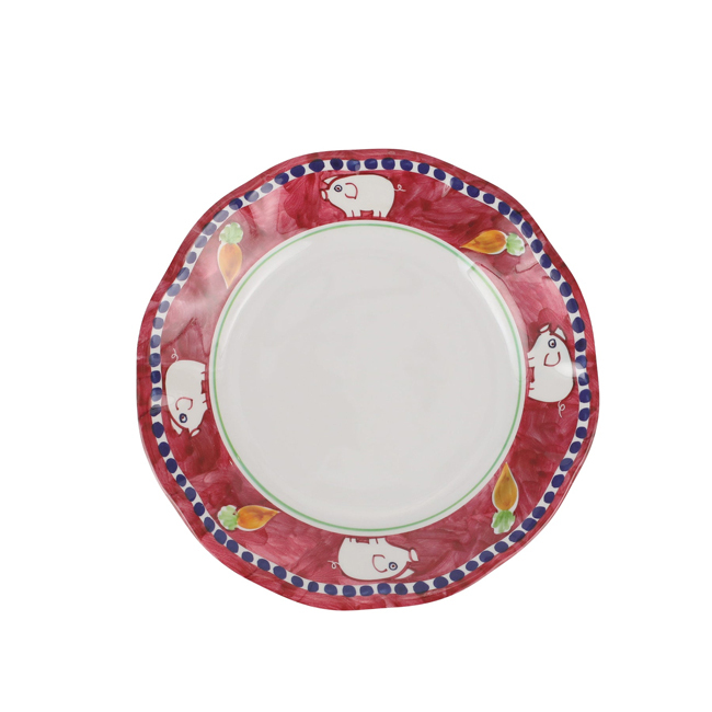 Vietri Campagna Melamine Salad Plate | Porco