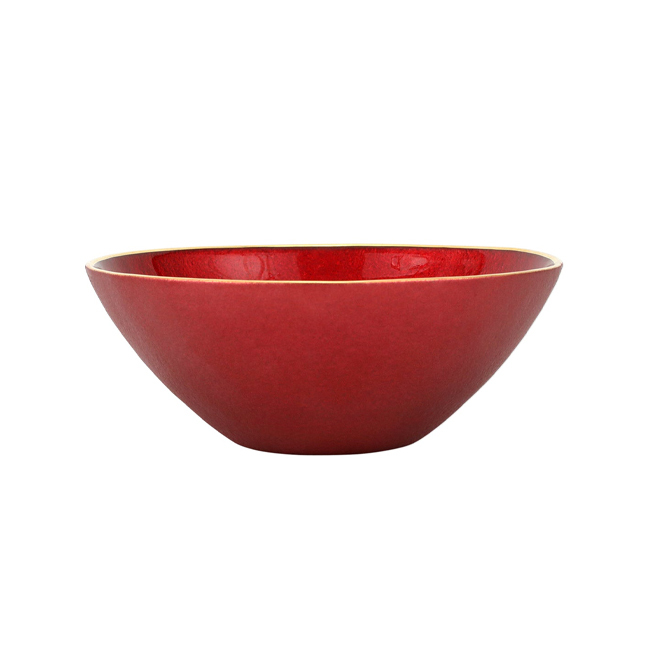 Product Vietri  Metallic Glass Ruby Small Bowl