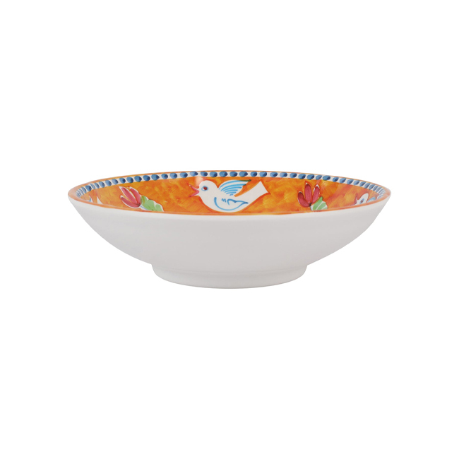 Vietri Campagna Melamine Pasta Bowl | Uccello - side