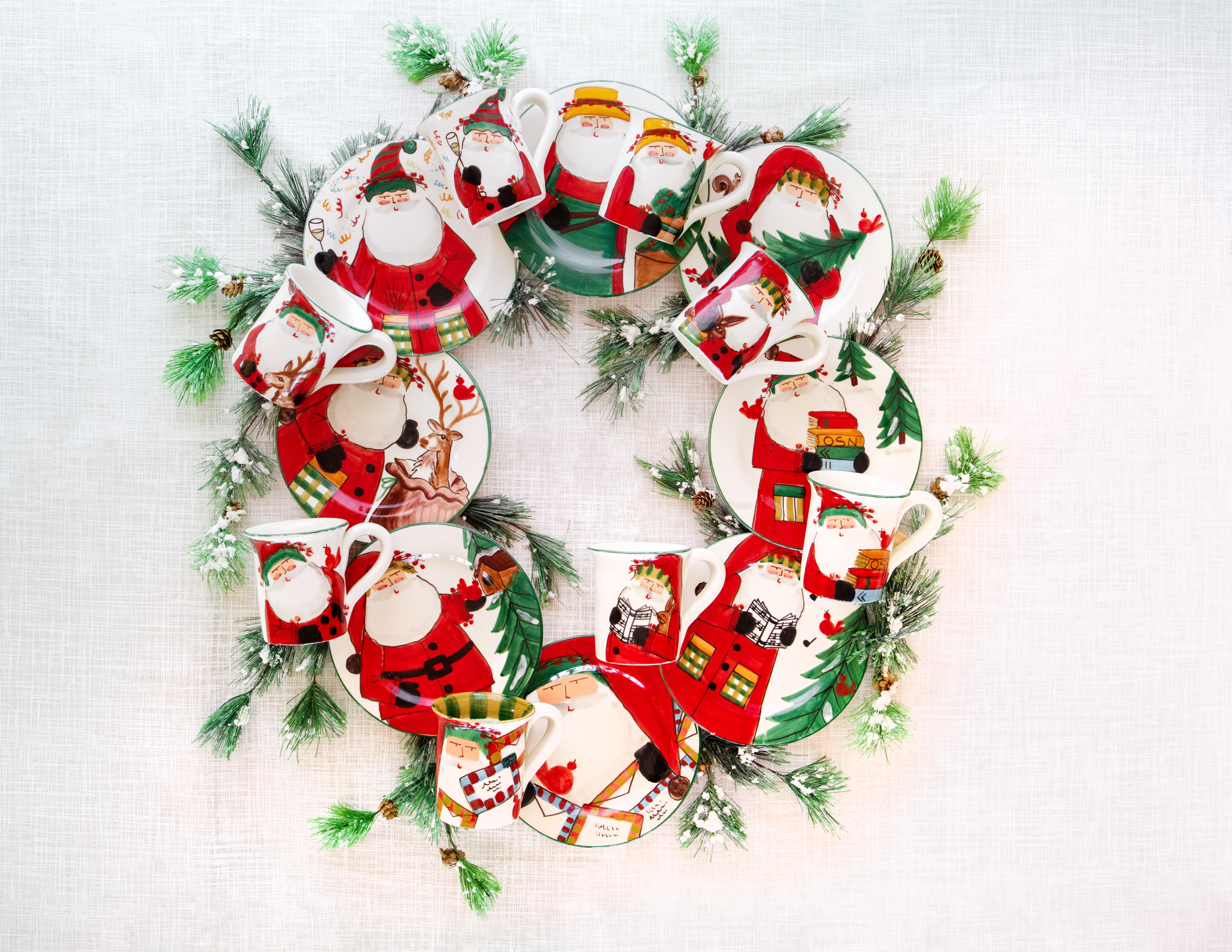 Old St. Nick Wreath