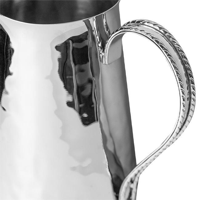 Juliska Graham Stainless Steel Pitcher detail