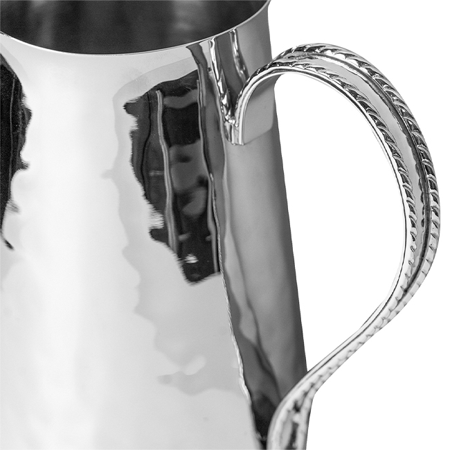 Juliska Graham Stainless Steel Pitcher detail