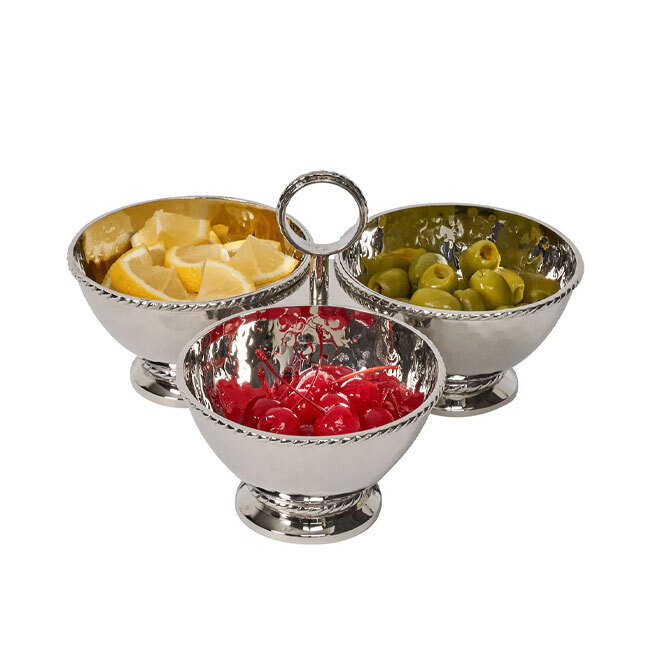 Juliska Graham Triple Cocktail Bowl