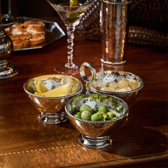 Juliska Graham Triple Cocktail Bowl