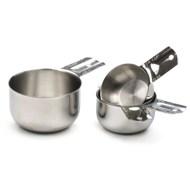 RSVP International Endurance® Nesting Measuring Cups | Set of 4