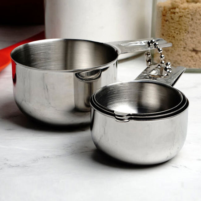 RSVP International Endurance® Nesting Measuring Cups | Set of 4