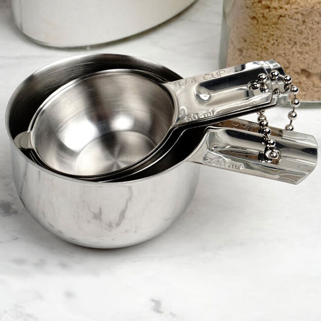 RSVP International Endurance® Nesting Measuring Cups | Set of 4