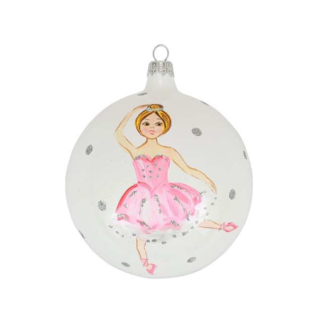 Product Vietri Nutcrackers Plum Fairy Ornament - Front