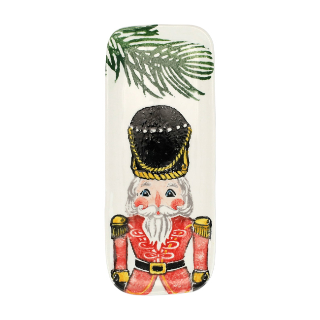 Vietri Nutcrackers Narrow Tray