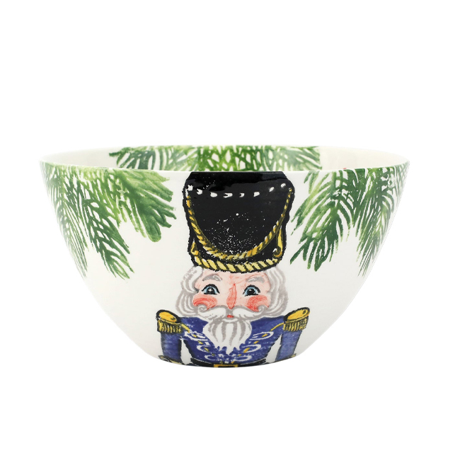 Product Vietri Nutcrackers Deep Serving Bowl