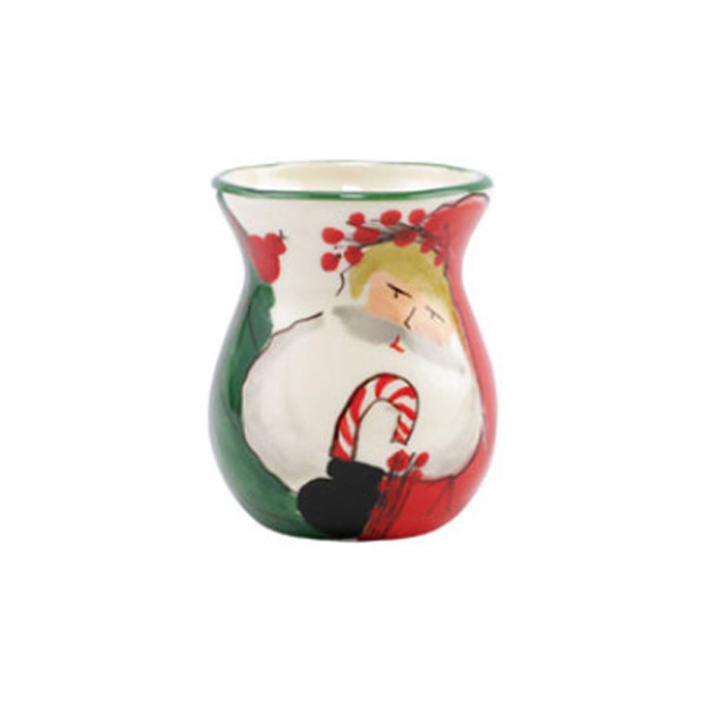 Product Vietri Old St. Nick Bud Vase