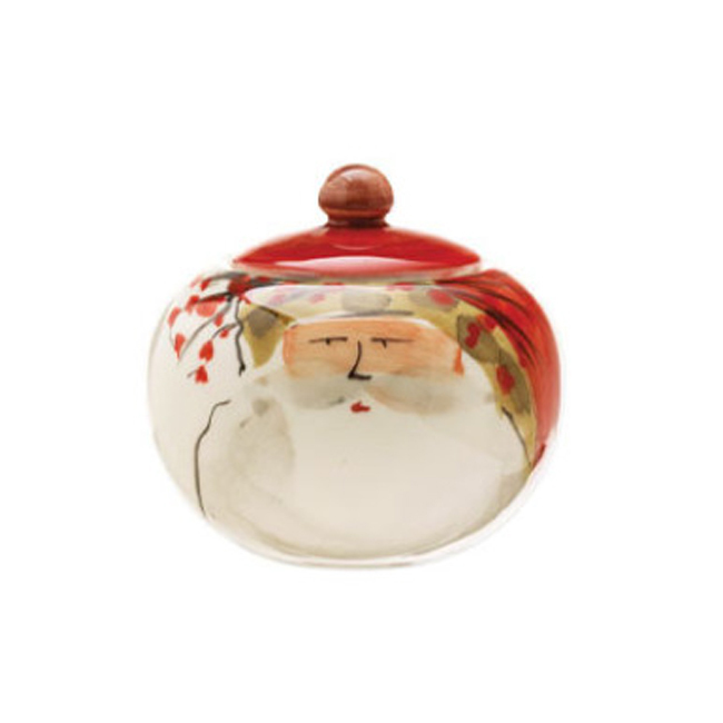 Vietri Old St. Nick Sugar Holder