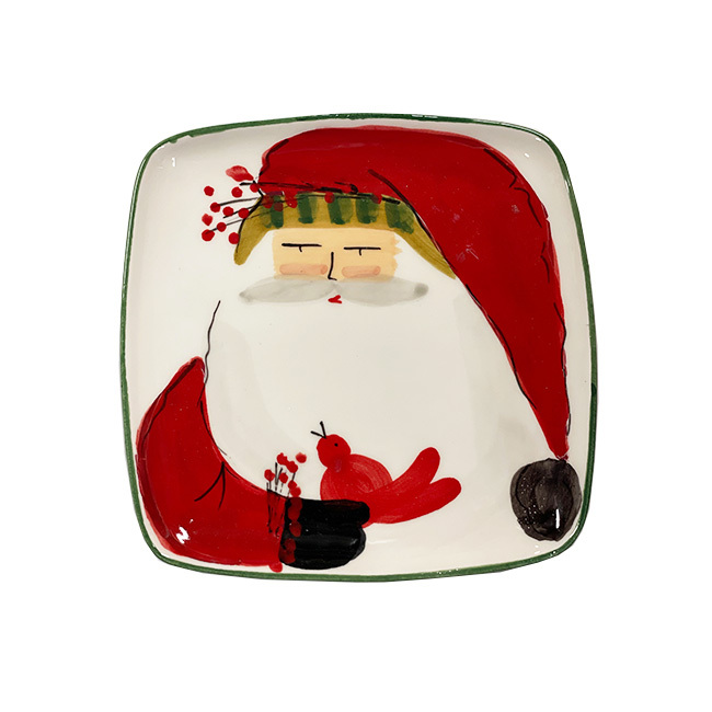 Product Vietri Old St. Nick Square Plate