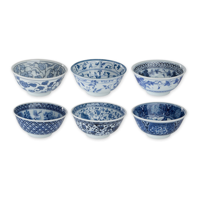 RSVP Japanese Porcelain Bowls | 16 oz.