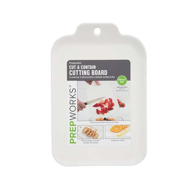 Progressive Prepworks Cut & Contain Cutting Board | Small