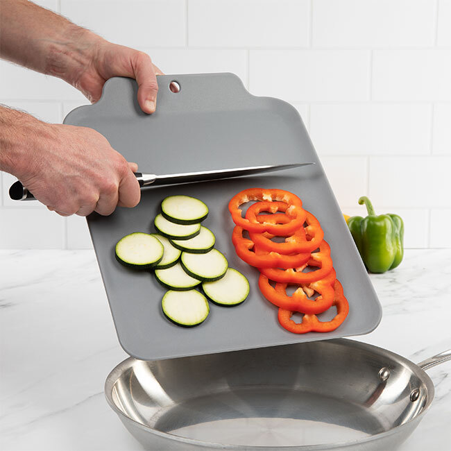 Progressive Prepworks Cut & Contain Cutting Board | Large