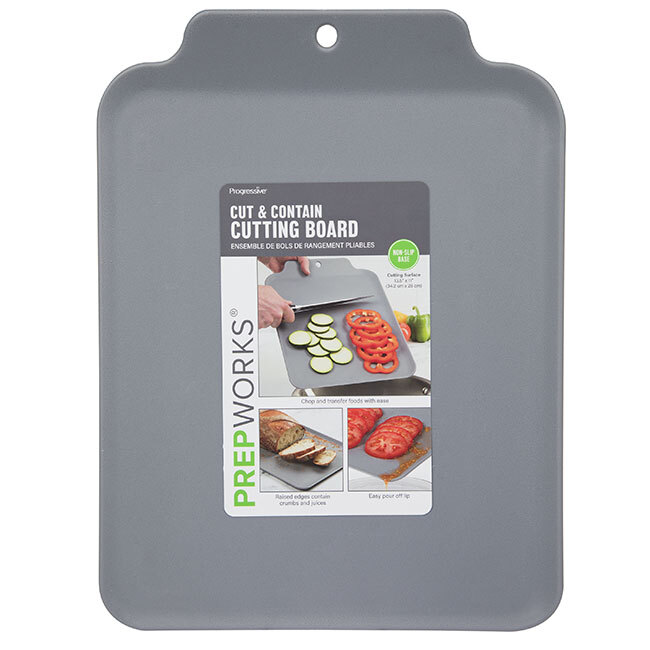 Progressive Prepworks Cut & Contain Cutting Board | Large