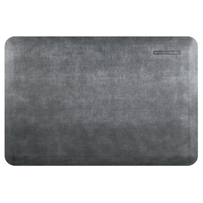 WellnessMats Linen Collection 3X2 Mat | Slate