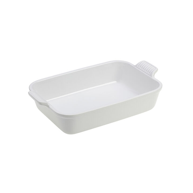 Product Le Creuset Heritage 2.5 Qt. Rectangular Baking Dish | White
