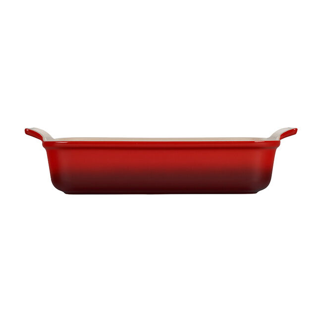 Le Creuset Heritage 4 Qt. Rectangular Baking Dish | Cerise - Side