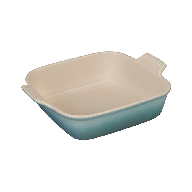  Le Creuset Stoneware Square Dish, 2.2 qt. (9.5), Car