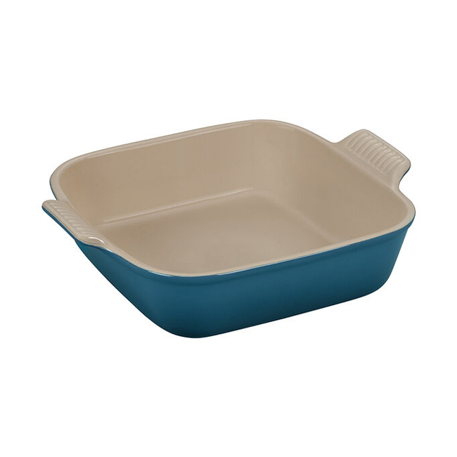 Le Creuset Heritage 9” x 9” Square Baking Dish | Deep Teal