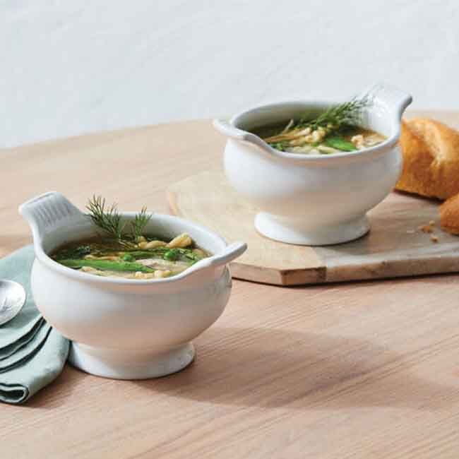 Le Creuset Heritage Soup Bowl Lifestyle