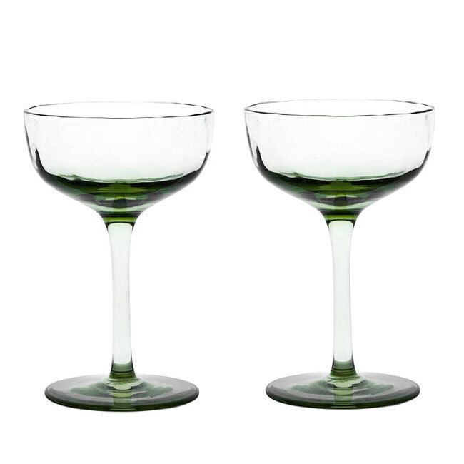 Product Juliska Puro Cocktail Coupe Glass Set/2 | Basil