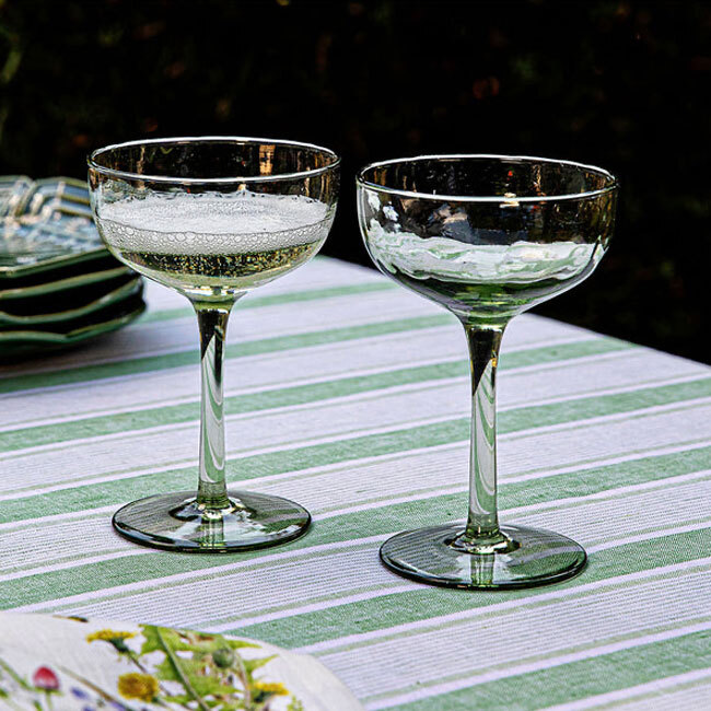 Juliska Puro Cocktail Coupe Glass Set/2 | Basil