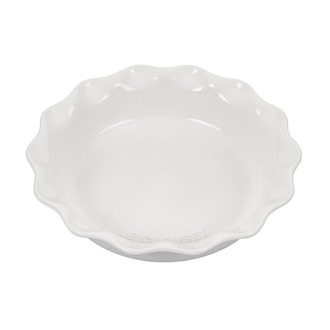 Le Creuset Heritage Pie Dish | White