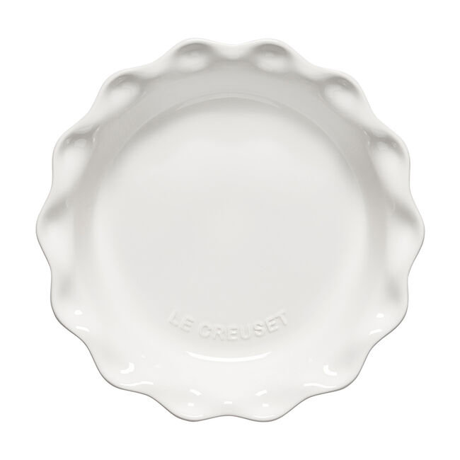 Le Creuset Heritage Pie Dish - White