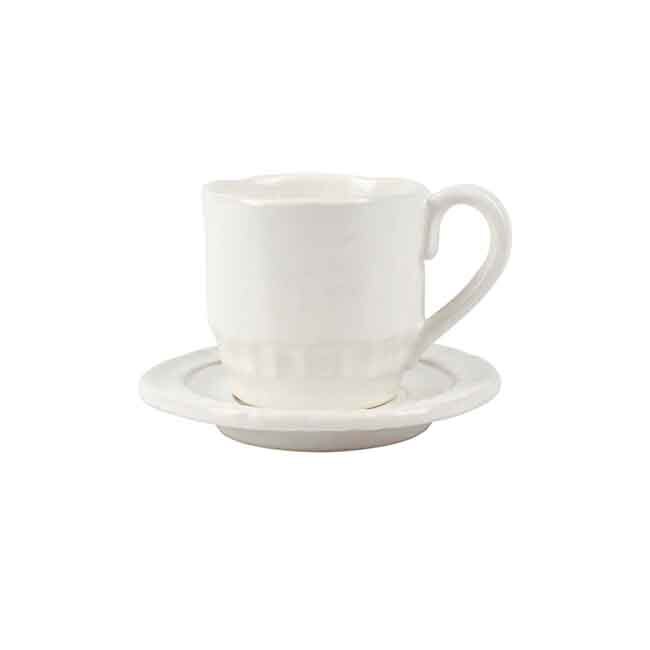Product Vietri Pietra Serena Espresso Cup & Saucer