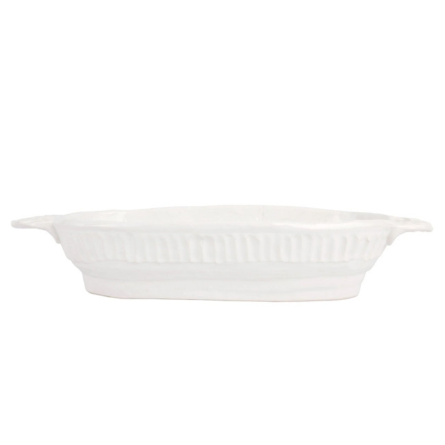 Product Vietri Pietra Serena Handled Oval Bowl