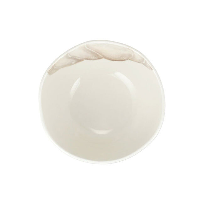 Vietri Pumpkins Small Deep Serving Bowl - top view