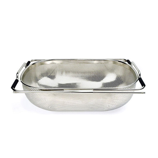 Product RSVP Stainless Steel Pierced In-Sink Drainer