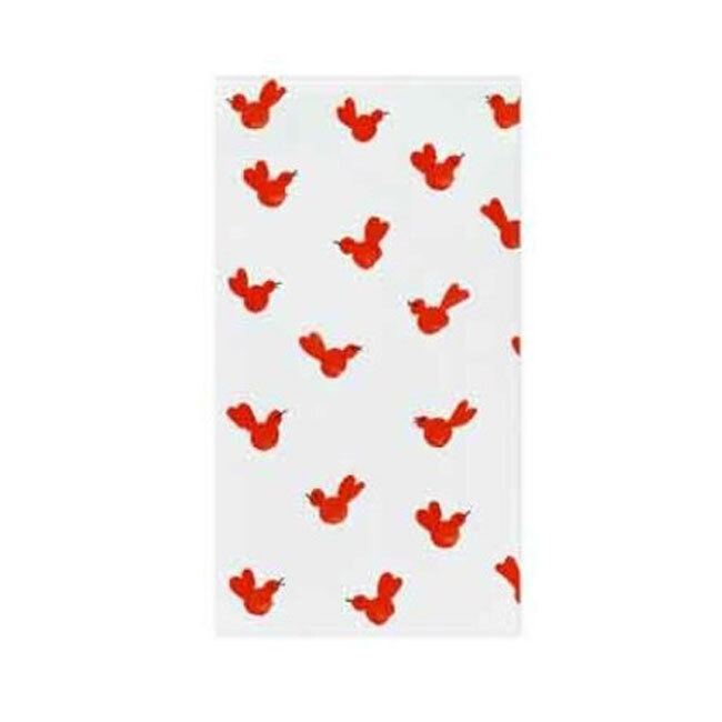 Product Vietri Papersoft Napkins Red Bird Guest Towels