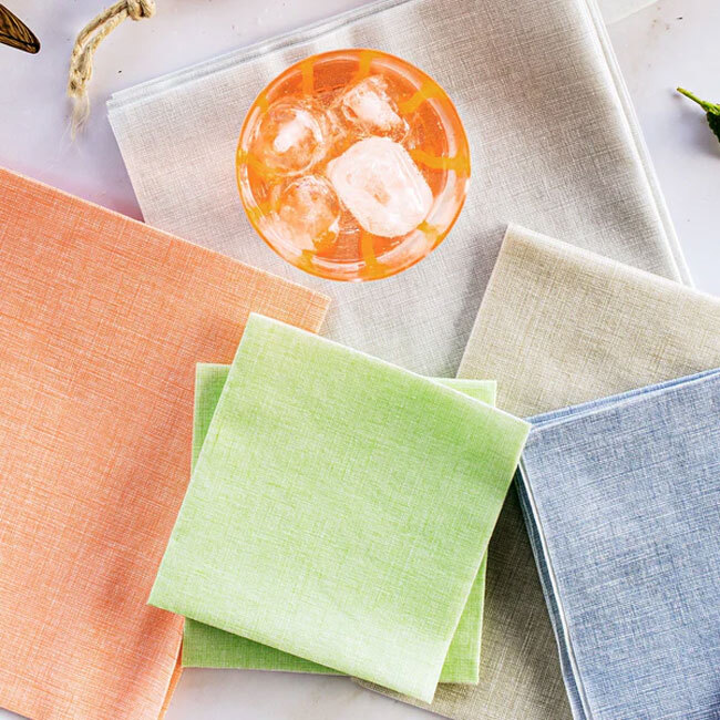 Vietri Papersoft Napkins Easy Cocktail Napkins (Pack of 20)