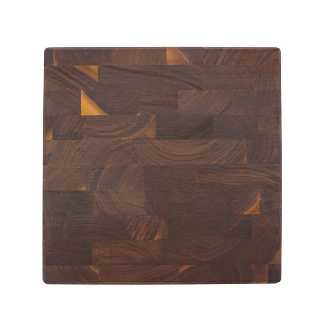 Product J.K. Adams Professional End Grain Walnut Board | 12” x 12”