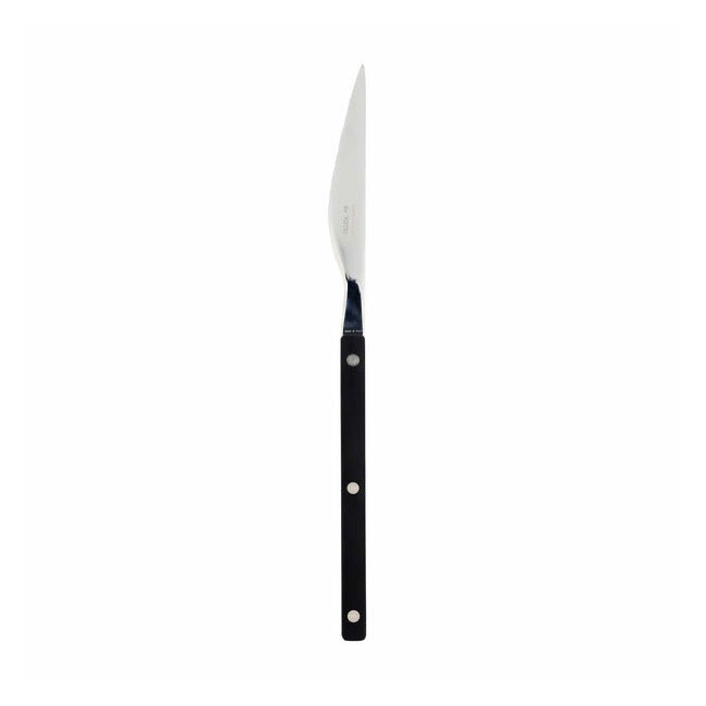 Vietri Bugatti Pastello Place Knife | Black