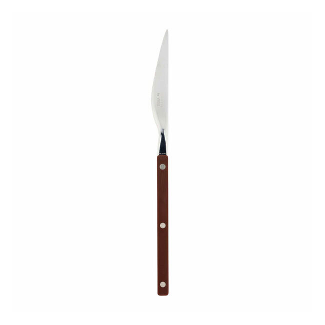 Vietri Bugatti Pastello Place Knife | Brown