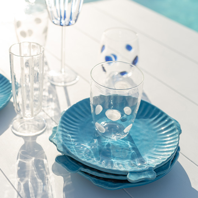 Vietri Pesce Serena Salad Plate | Aqua in situ