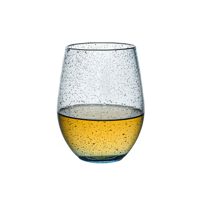 Juliska Provence Stemless Wine Glass | Chambray