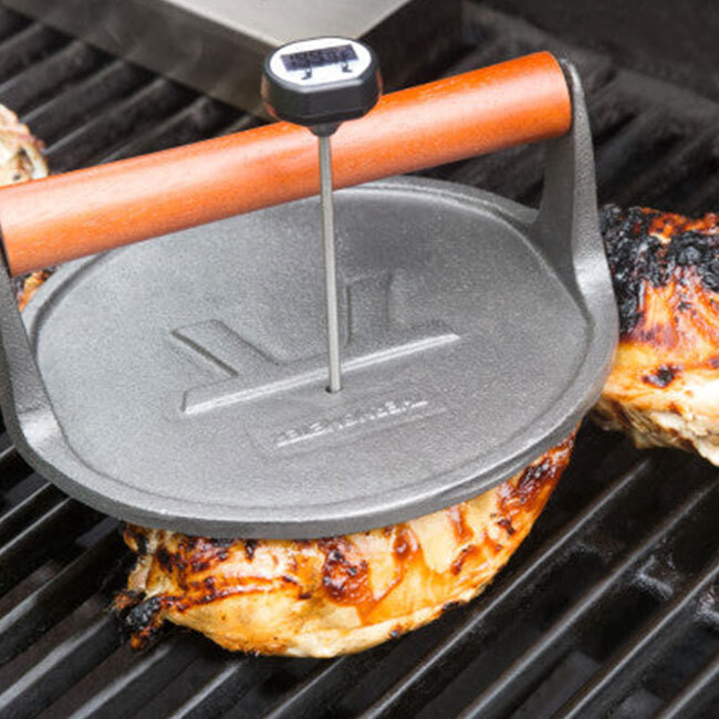 Fox Run Outset Round Cast Iron Grill Press | 8